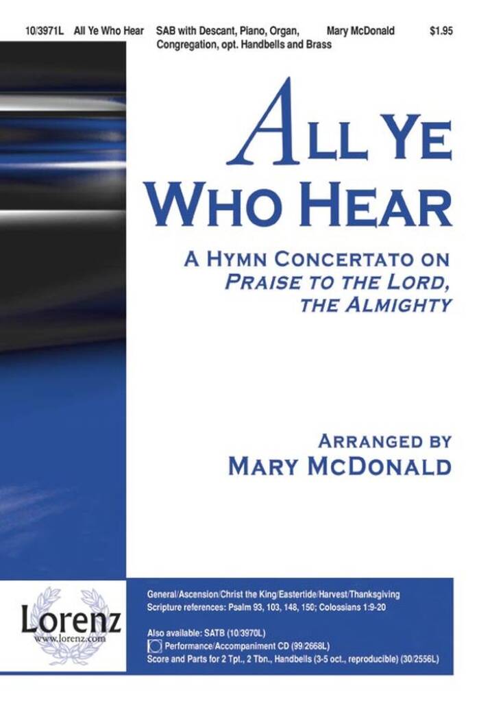 All Ye Who Hear